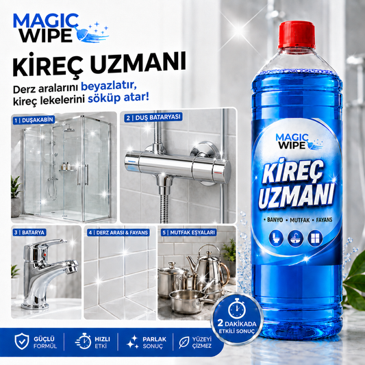 MagicWipe™ Kireç Uzmanı