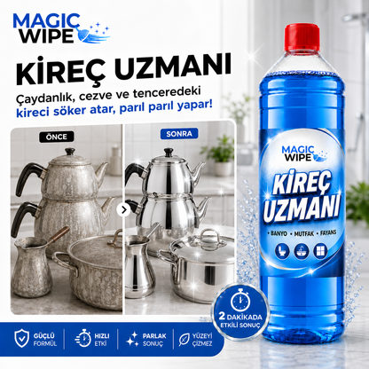 MagicWipe™ Kireç Uzmanı