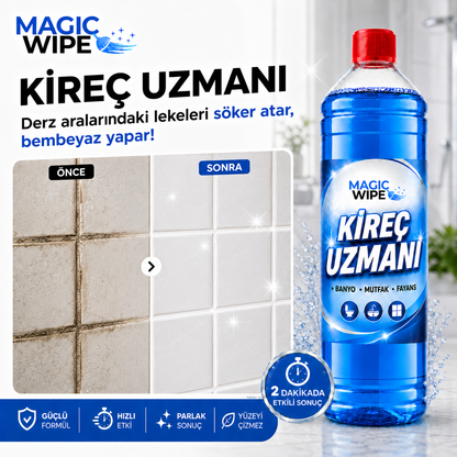 MagicWipe™ Kireç Uzmanı